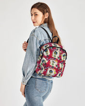 Load image into Gallery viewer, Los Pajaros Colorado Mini Canvas Backpack