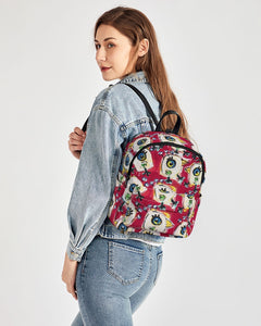 Los Pajaros Colorado Mini Canvas Backpack