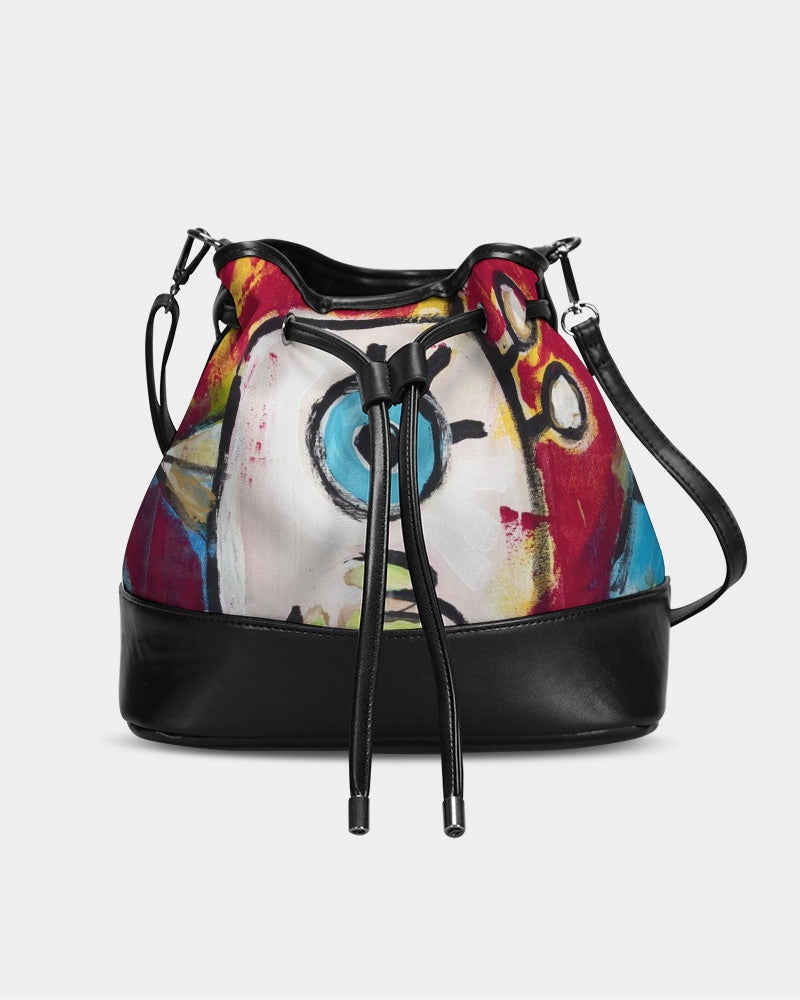 Cuba Linda  Mini Drawstring Bucket Bag