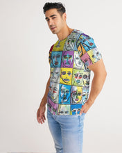 Load image into Gallery viewer, Rostros Emotivos Men&#39;s All-Over Print Tee