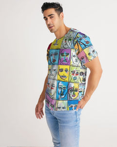 Rostros Emotivos Men's All-Over Print Tee