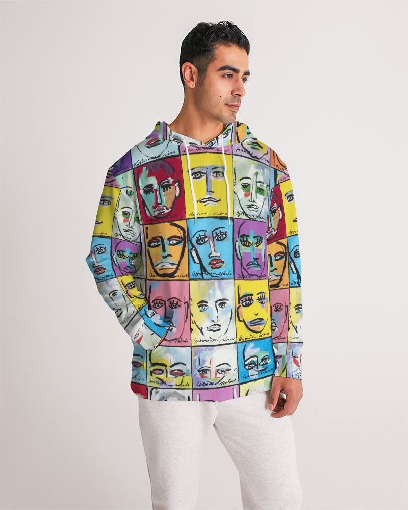 Rostros Emotivos Men's All-Over Print Hoodie