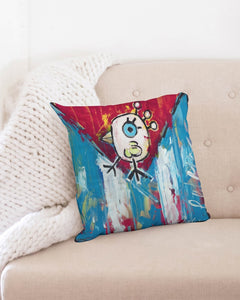 Cuba Linda  Throw Pillow Case 18"x18"