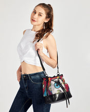 Load image into Gallery viewer, Cuba Linda  Mini Drawstring Bucket Bag