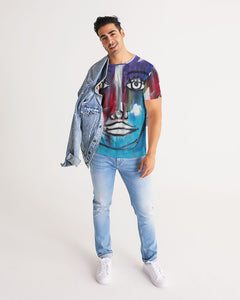 Rostro Azule- Joy Men's All-Over Print Tee