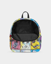 Load image into Gallery viewer, Rostros Emotivos Mini Canvas Backpack