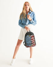 Load image into Gallery viewer, Pajaro Flag Design By Rolando Chang Barrero Small Canvas Backpack