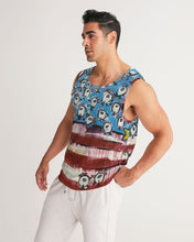 Load image into Gallery viewer, Pajaro Flag Design By Rolando Chang Barrero Men&#39;s Sport Tank