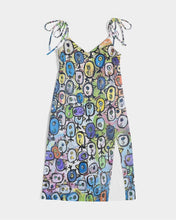 Load image into Gallery viewer, Opus Imperfectum Women&#39;s Tie Strap Split Dress