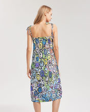 Load image into Gallery viewer, Opus Imperfectum Women&#39;s Tie Strap Split Dress